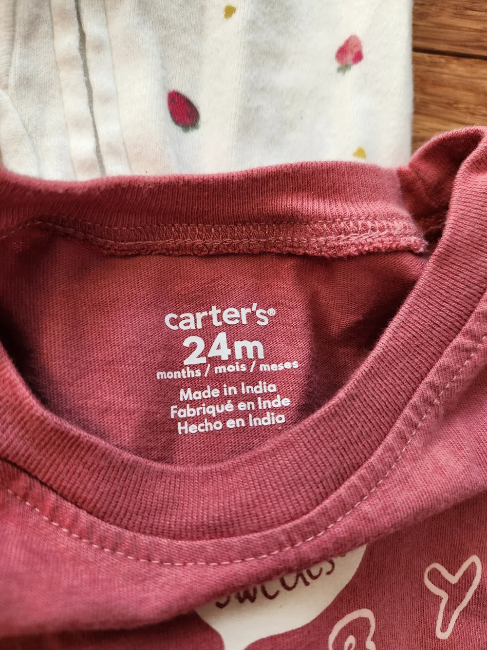 4 Carters Girls LITTLE SISTER Footed Sleepers And Bodysuit Pajamas, 0-24 Months
